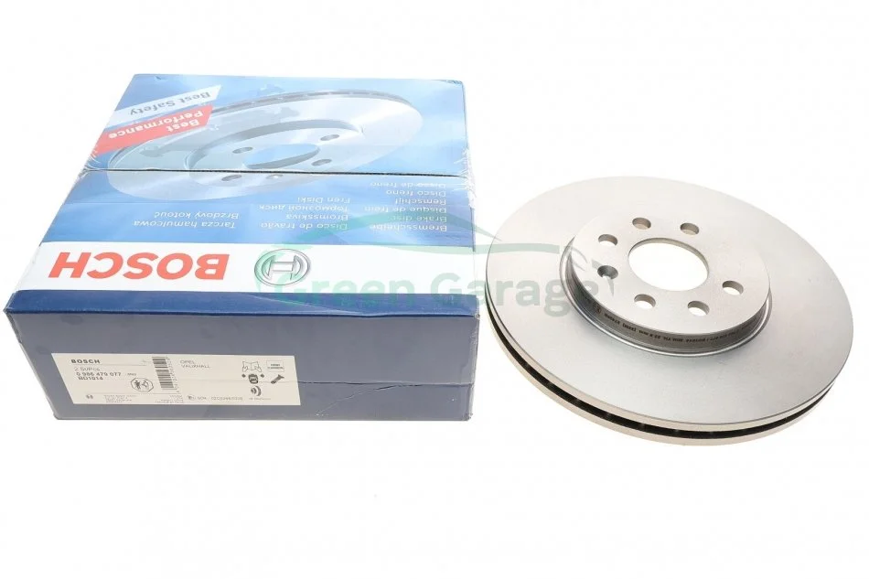 Диск гальмівний 01- (280x25mm) BOSCH 0986479077 (фото 1)