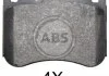 Колодки гальмівні, дискові A.B.S. 37952 (фото 1)