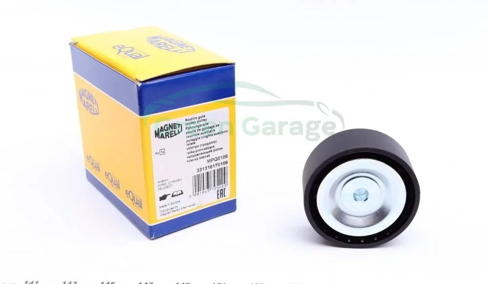 Ролик ведущий CITROEN, FIAT, FORD, PEUGEOT (пр-во Magneti Marelli, кор. код MPQ0106) MAGNETI MARELLI 331316170106 (фото 1)