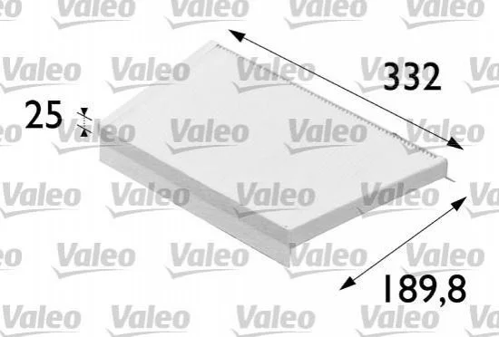 Фільтр салону VALEO 698700 (фото 1)
