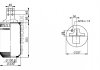 Пневмоподушка PHOENIX 1DF20G3NP (фото 4)