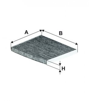 Фільтр салону WIX WP2047