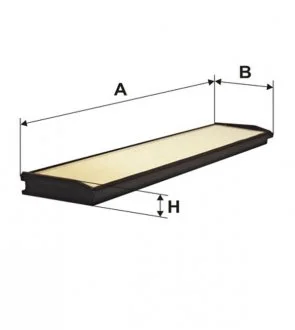 Фильтр салона MB E-KLASSE (124) 93-97 (2шт.) (пр-во -FILTERS) WIX WP9332