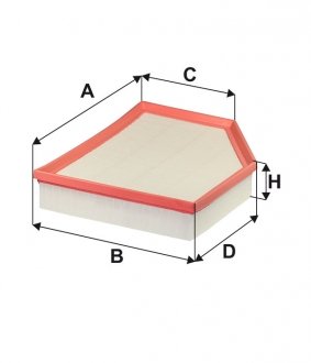Фільтр повітря WIX WA9864 (фото 1)