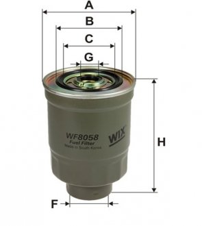 Фільтр палива WIX WF8058