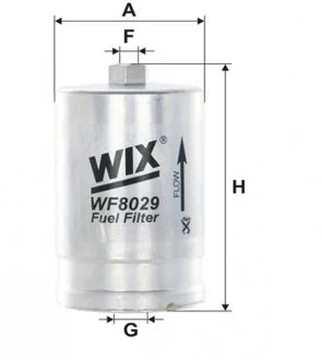 Фильтр топл. PEUGEOT, VOLVO /PP827 (пр-во -Filtron) WIX WF8029
