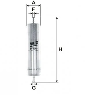 Фильтр топливный (пр-во Wix-Filtron) WIX WF8411