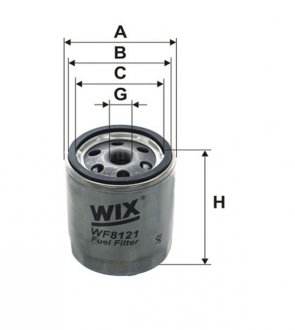 Фільтр палива WIX WF8121