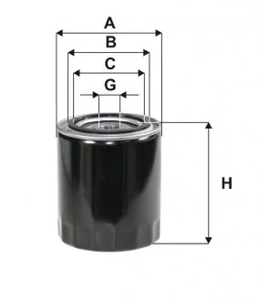 Фильтр масляный двигателя AUDI, VW /OP526/5 (пр-во -Filtron UA) WIX WL7321