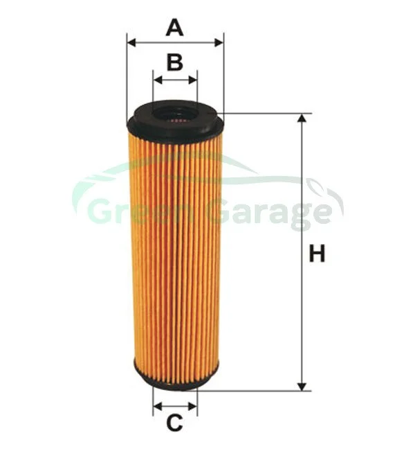 Фильтр масляный двигателя MB /OE640/8 (пр-во -Filtron) WIX WL7322 (фото 1)