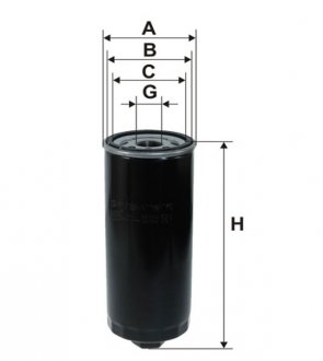 Фильтр масляный двигателя AUDI 100 /OP526/4 (-Filtron) WIX WL7230