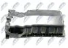 МАСЛЯНИЙ ПІДДОН | VW GOLF IV 1.8T 97-05, AUDI A3 1.8T -03, TT 1.8T -06, SKODA OCTAVIA 1.8T -10, SEAT LEON 1.8T -06 /BEZ OTWORU NA CZUJNIK POZIOMU OLEJU/ NTY BMOVW000 (фото 2)