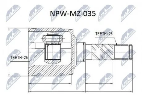 ШРКШ NTY NPWMZ035