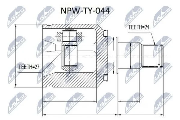 ШРКШ NTY NPWTY044 (фото 1)