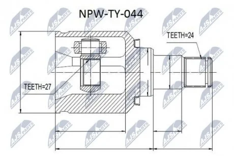 ШРКШ NTY NPWTY044