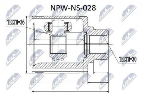 ШРКШ NTY NPWNS028