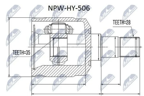 ШРКШ NTY NPWHY506 (фото 1)