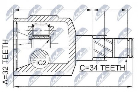 ШРКШ NTY NPWDW014