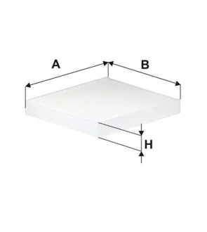 Фільтр салону GAZELLE NEXT (А21R23.8119200) (вир-во -FILTERS) WIX WP2148