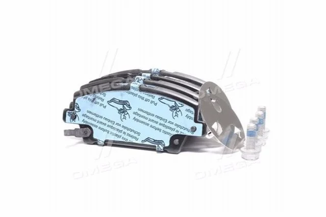 Колодка торм. диск. HONDA CIVIC, передн. (пр-во) REMSA 120502 (фото 1)