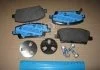 Колодка торм. диск. HONDA CIVIC, передн. (пр-во) REMSA 120502 (фото 2)