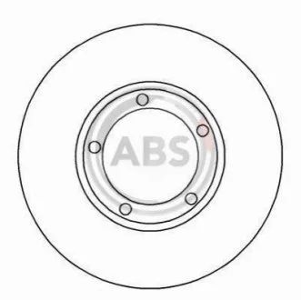 Гальмівний диск A.B.S. 17035