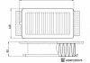 FILTR POWIETRZA RENAULT CAPTUR II, CLIO V 06.19- BLUE PRINT ADBP220076 (фото 1)