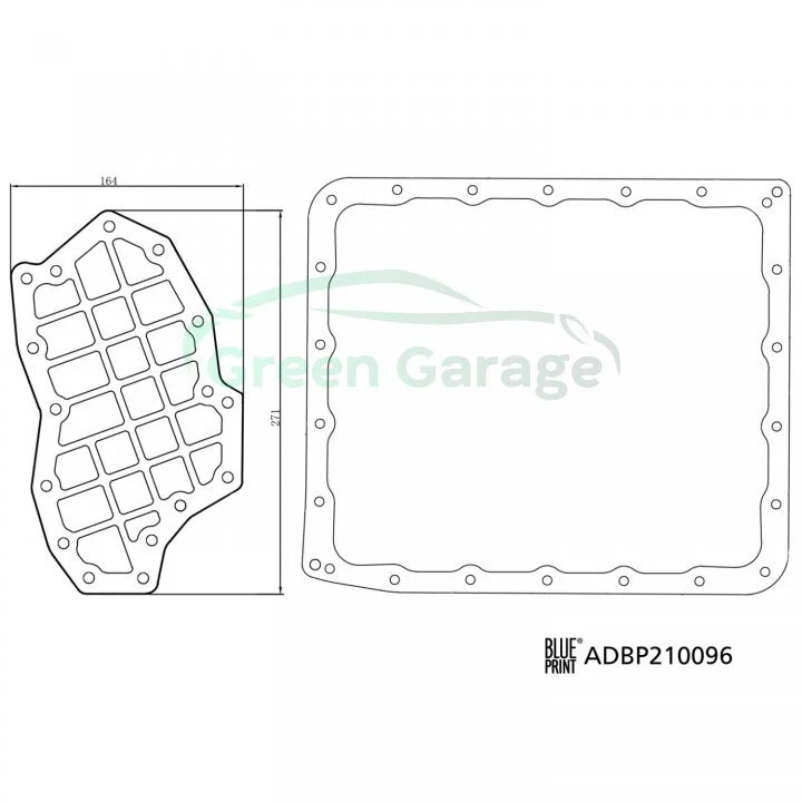 FILTR AUTOMATYCZNEJ SKB PATHFINDER R51 BLUE PRINT ADBP210096 (фото 1)