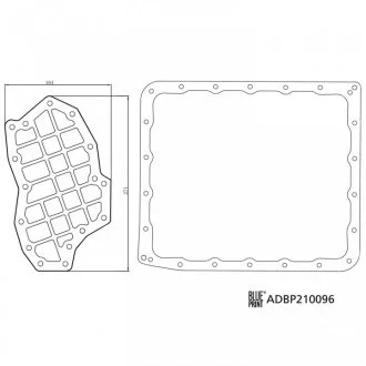FILTR AUTOMATYCZNEJ SKB PATHFINDER R51 BLUE PRINT ADBP210096