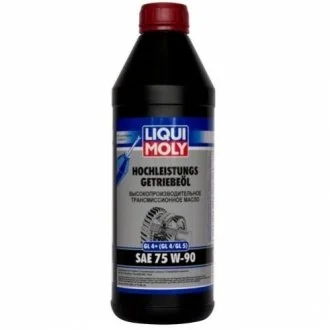 ОЛИВА ТРАНСМIСIЙНА HOCHLEISTUNGS-GETRIEBEOIL GL4+ (GL4/GL5) SAE 75W-90 1Л LIQUI MOLY 3979