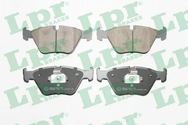 Комплект гальмівних колодок з 4 шт. дисків LPR 05P1251 (фото 1)