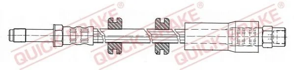 Гальмівний шланг QUICK BRAKE 32406 (фото 1)