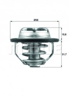 Термостат MAHLE / KNECHT TX 122 82