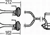 Фанфари (єлектропневматичні, 12В, 780-840Гц, 118дБ) HELLA 3PB003001651 (фото 2)