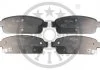 KLOCKI HAMULCOWE CHEVROLET AVEO HATCHBACK (T300), CRUZE (J300), CRUZE HATCHBACK (J305), CRUZ 09-14 TYL SZT OPTIMAL BP12398 (фото 1)