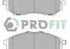 Колодки гальмівні дискові PROFIT 50004177 (фото 1)