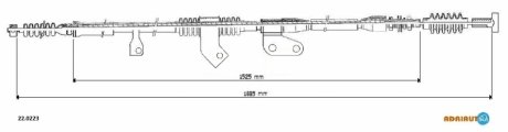 Трос ручного гальма ADRIAUTO 220223