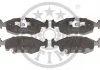 KLOCKI HAMULCOWE CHRYSLER YPSILON, FIAT PANDA (312 319) PANDA VAN (312 519), LANCIA YPSILON (312) 11> PRZOD SZT OPTIMAL BP12555 (фото 1)