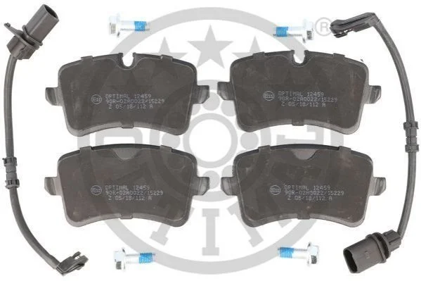 KLOCKI HAMULCOWE AUDI A4 AVANT (8K5 B8) A5 CONVERTIBLE (8F7) A6 (4G2 4GC C7) A6 ALLROAD (4GH 4GJ 10-17 TYL SZT OPTIMAL BP12459 (фото 1)