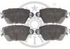 KLOCKI HAMULCOWE FORD MONDEO MK III (B5Y), MONDEO MK III SALOON (B4Y), MONDEO MK III TURNIER 00-09 TYL SZT OPTIMAL BP10494 (фото 1)