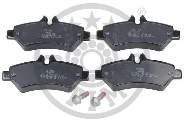 KLOCKI HAMULCOWE MERCEDES-BENZ SPRINTER 3,5-T BOX (906), SPRINTER 3,5-T BUS (906), SPRINTER 06-16 TYL SZT OPTIMAL BP12430 (фото 1)