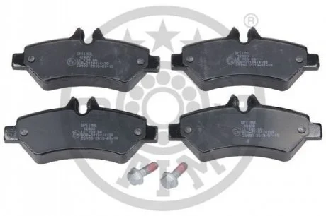 KLOCKI HAMULCOWE MERCEDES-BENZ SPRINTER 3,5-T BOX (906), SPRINTER 3,5-T BUS (906), SPRINTER 06-16 TYL SZT OPTIMAL BP12430