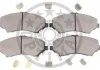 KLOCKI HAMULCOWE CHRYSLER GRAND VOYAGER V (RT), DODGE CARAVAN, GRAND CARAVAN, JOURNEY, NITRO 06> PRZOD SZT OPTIMAL BP12704 (фото 2)