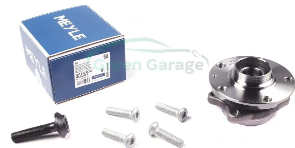 Підшипник кульковий VW P. A4/A6/A8 (ŁOŻYSKO + PIASTA) MEYLE 1006530033 (фото 1)