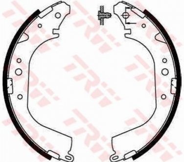 Гальмівні колодки (набір) TRW GS8502