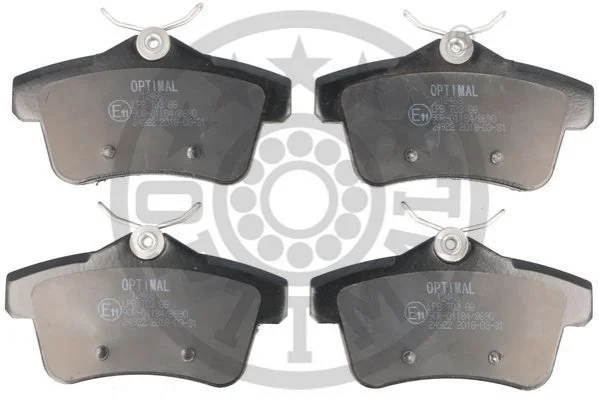KLOCKI HAMULCOWE CITROËN C4 II (B7), DS4, DS5, DS DS 4 / DS 4 CROSSBACK (NX_), DS 5, PEUGEOT 09-15 TYL SZT OPTIMAL BP12468 (фото 1)