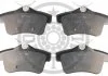 KLOCKI HAMULCOWE CITROËN C4 II (B7), DS4, DS5, DS DS 4 / DS 4 CROSSBACK (NX_), DS 5, PEUGEOT 09-15 TYL SZT OPTIMAL BP12468 (фото 1)