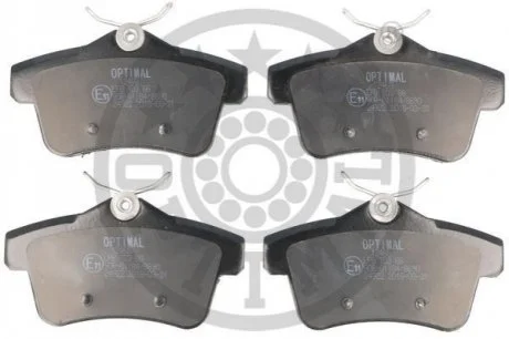 KLOCKI HAMULCOWE CITROËN C4 II (B7), DS4, DS5, DS DS 4 / DS 4 CROSSBACK (NX_), DS 5, PEUGEOT 09-15 TYL SZT OPTIMAL BP12468