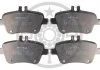 KLOCKI HAMULCOWE MERCEDES-BENZ A-CLASS (W176), B-CLASS (W246, W242), CLA COUPE (C117), CLA S 11-15 TYL SZT OPTIMAL BP12606 (фото 1)