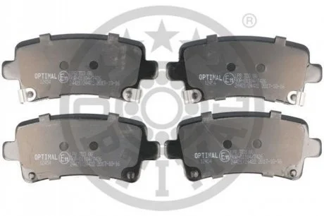 Колодки тормозные (задние) Opel Insignia 08-17/Chevrolet Malibu/Bentley Flying Spur 12-/Saab 9-5 10- OPTIMAL BP12454